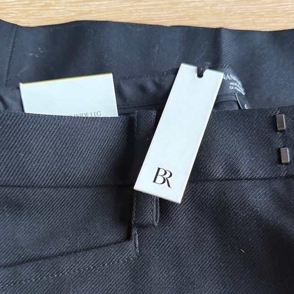 Banana Republic Women's Black Wide Leg Pants - Picture 6 of 6